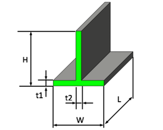 T section