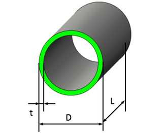 Hollow cylinder